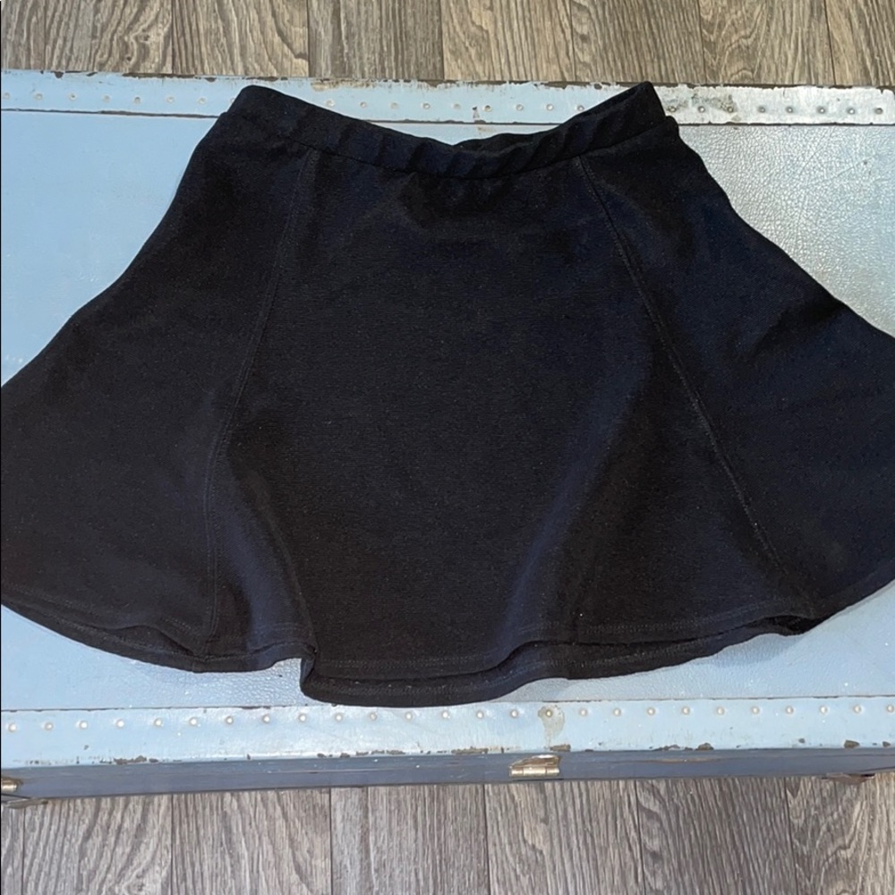 Black Skater Skirt